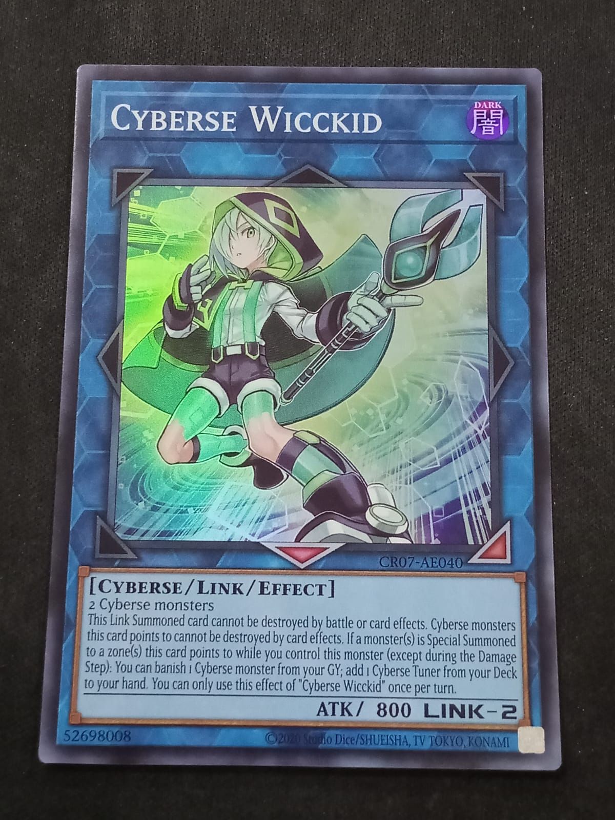 CR07-AE040 Cyberse Wicckid Super Rare