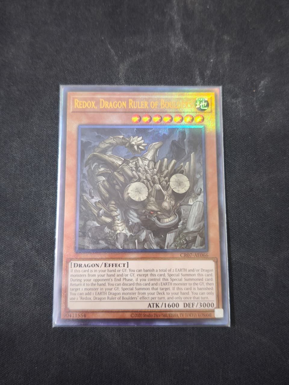 CR07-AE066 Redox, Dragon Ruler of Boulders Ultimate Rare