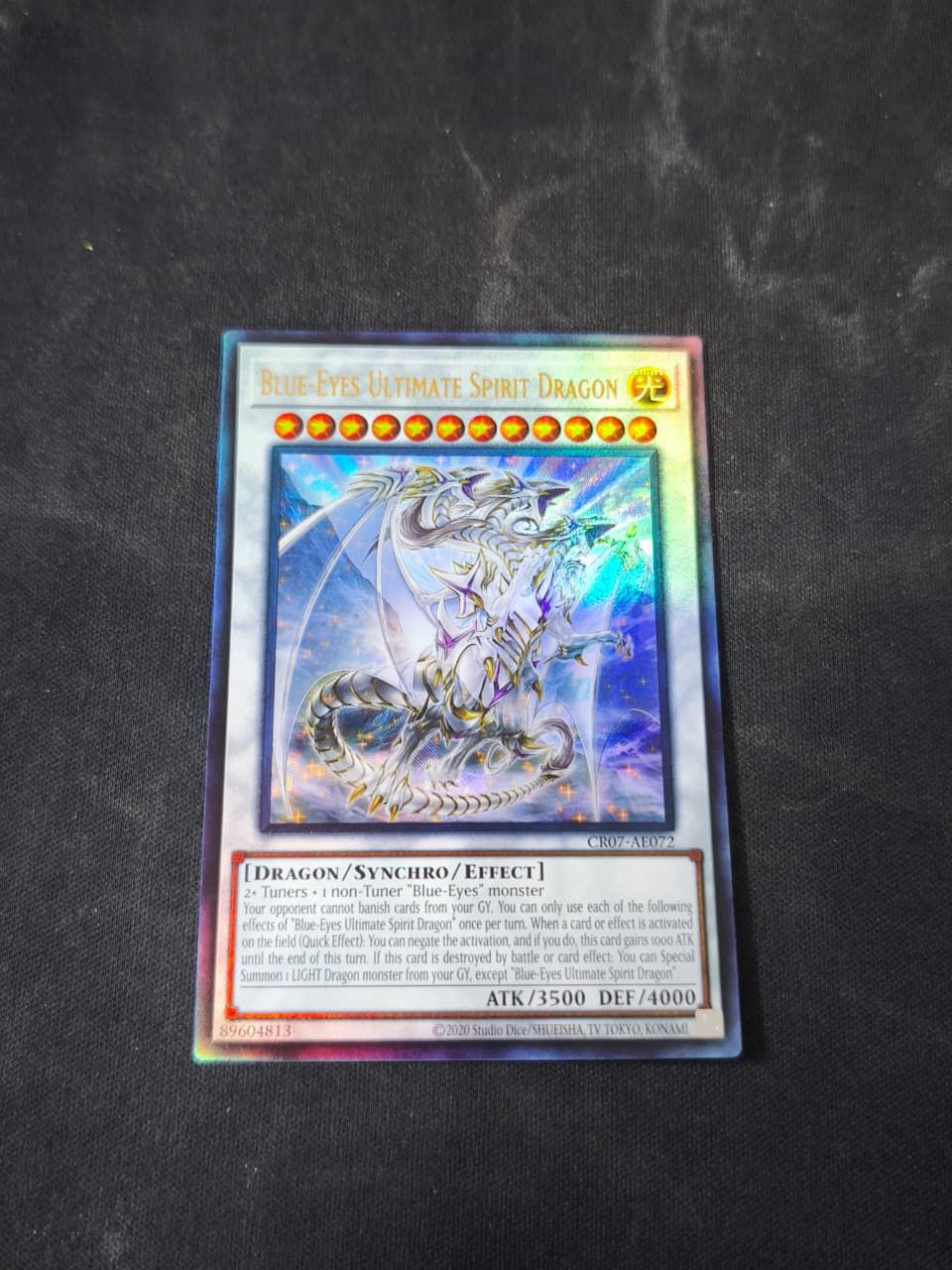 CR07-AE072 Blue-Eyes Ultimate Spirit Dragon Ultimate Rare