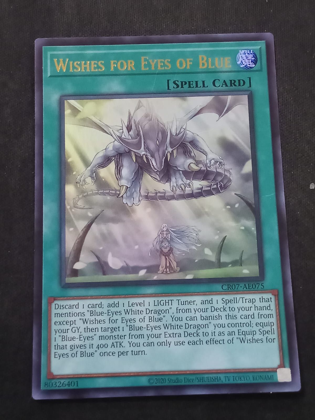 CR07-AE075 Wishes for Eyes of Blue Ultra Rare