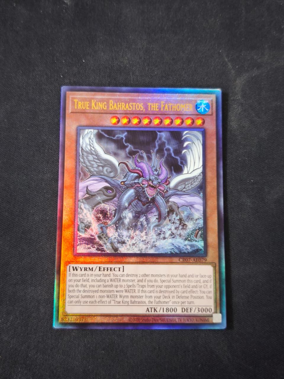 CR07-AE079 True King Bahrastos, the Fathomer Ultimate Rare