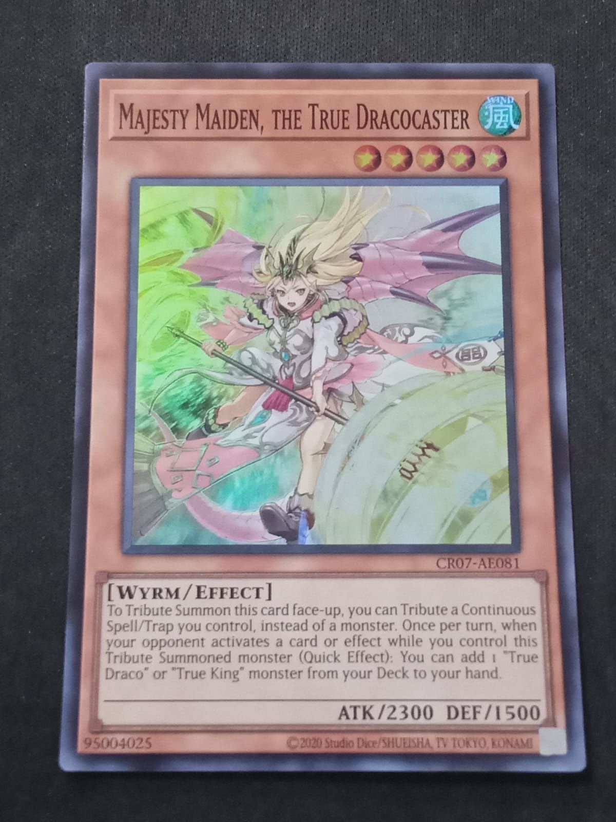 CR07-AE081 Majesty Maiden, the True Dracocaster Super Rare