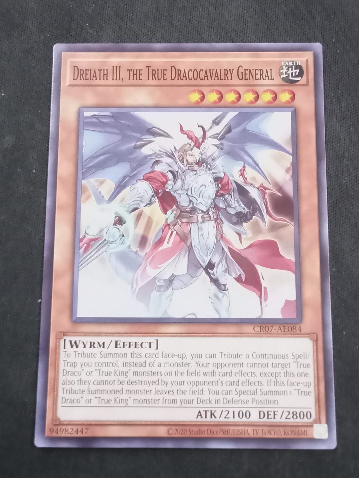 CR07-AE084 Dreiath III, the True Dracocavalry General Common