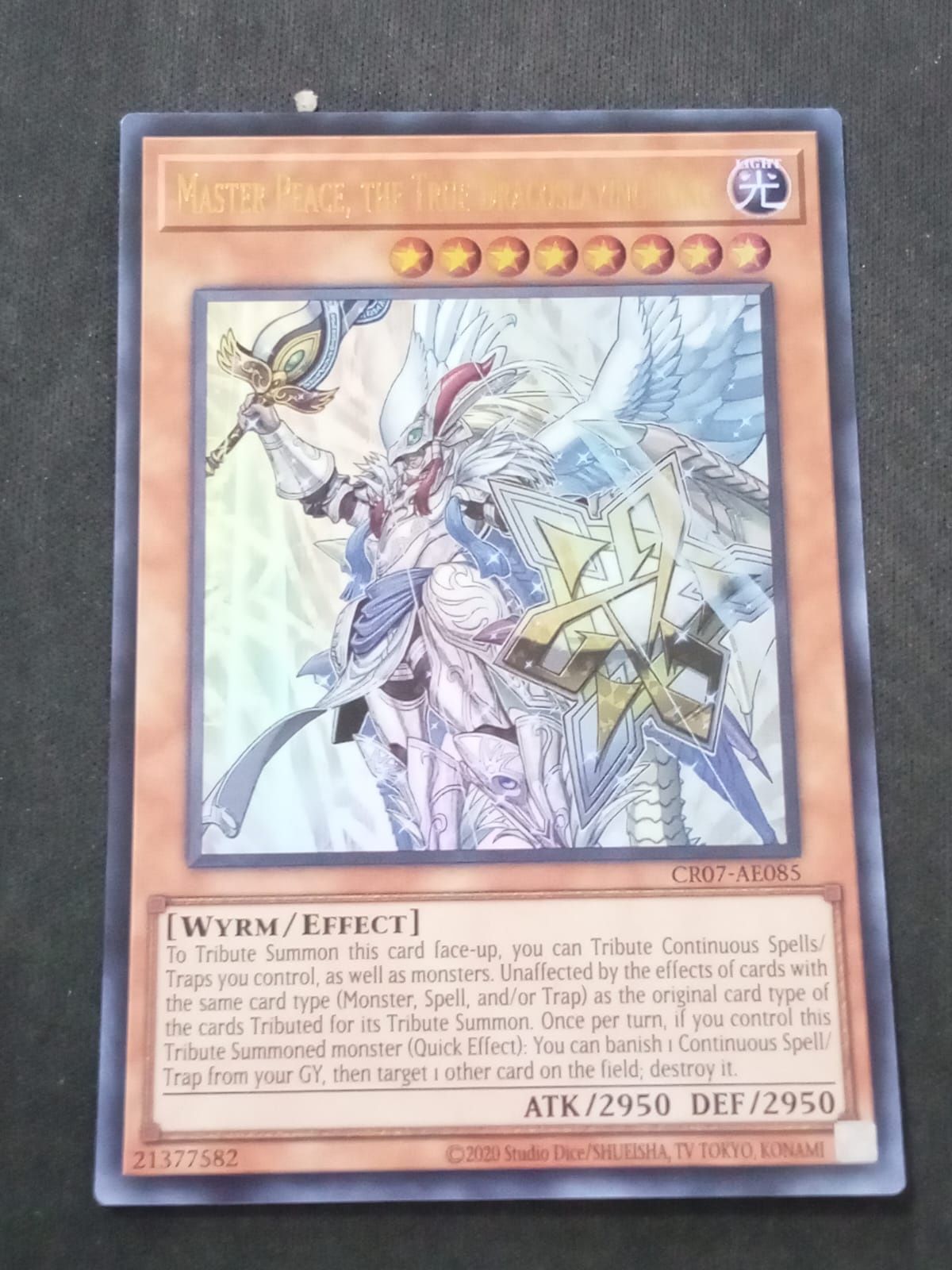 CR07-AE085 Master Peace, the True Dracoslaying King Ultra Rare