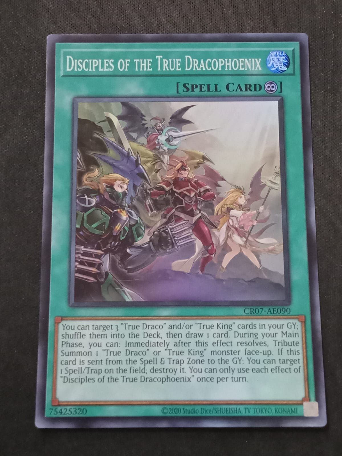 CR07-AE090 Disciples of the True Dracophoenix Super Rare