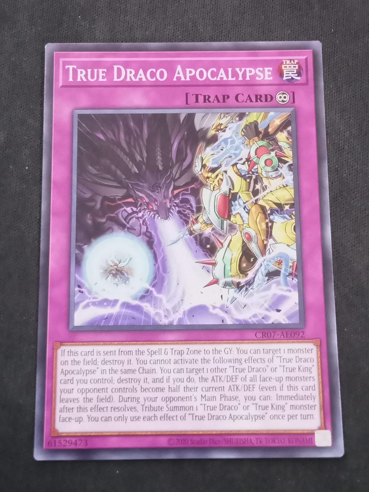 CR07-AE092 True Draco Apocalypse Common