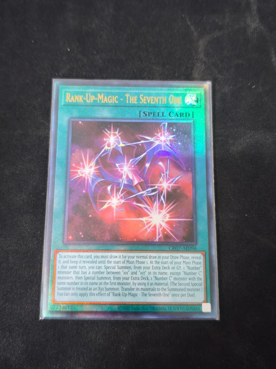 CR07-AE096 Rank-Up-Magic - The Seventh One Ultimate Rare