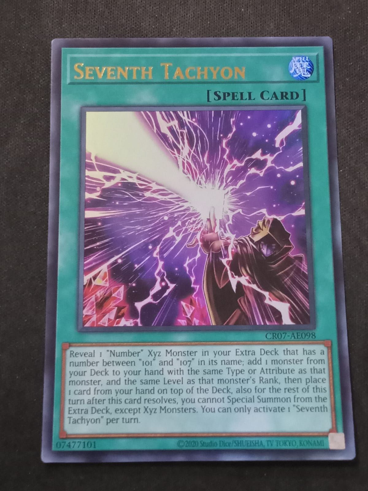 CR07-AE098 Seventh Tachyon Ultra Rare