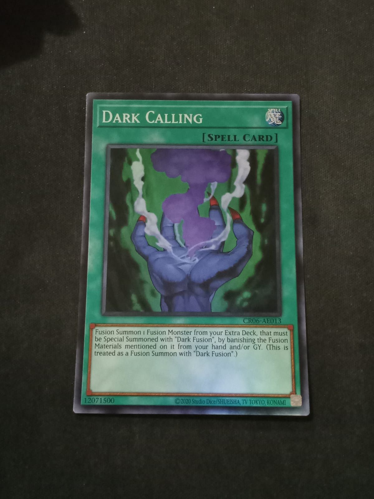 CR06-AE013 Dark Calling Super Rare