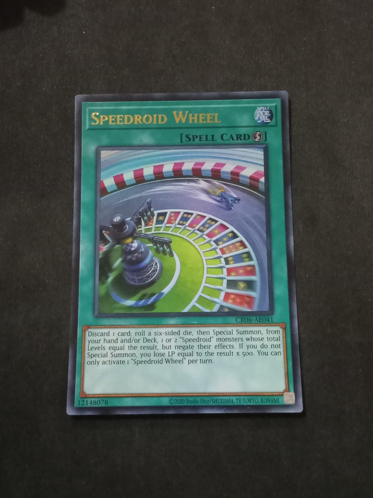 CR06-AE041 Speedroid Wheel Ultra Rare