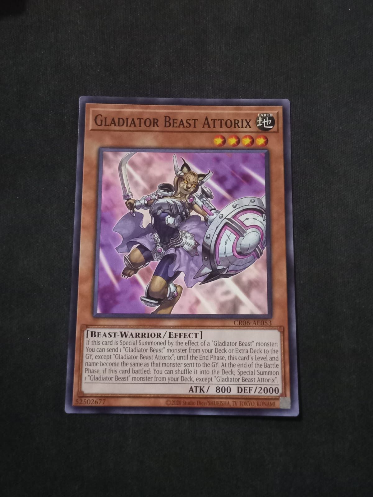 CR06-AE053 Gladiator Beast Attorix Common