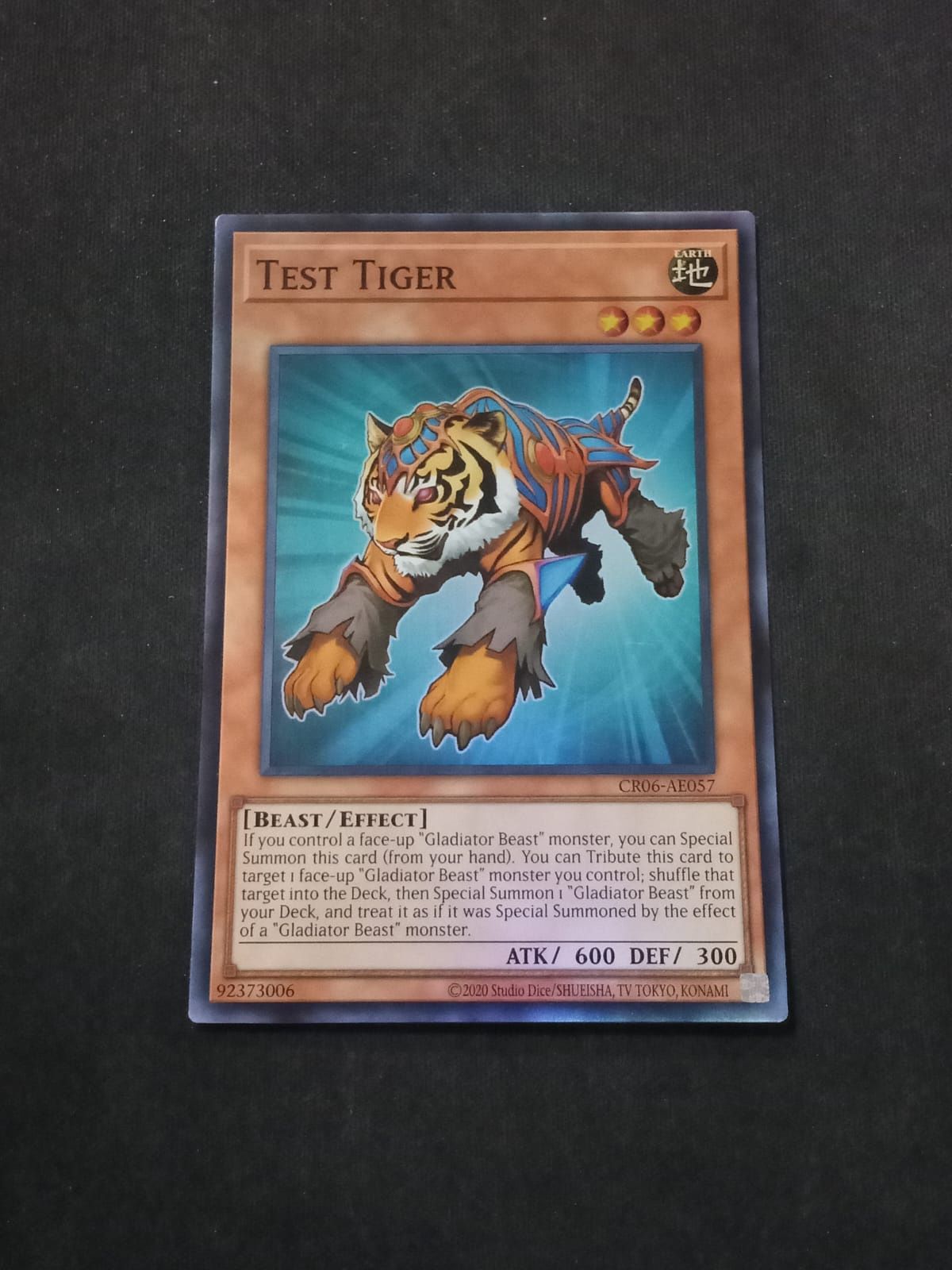 CR06-AE057 Test Tiger Super Rare