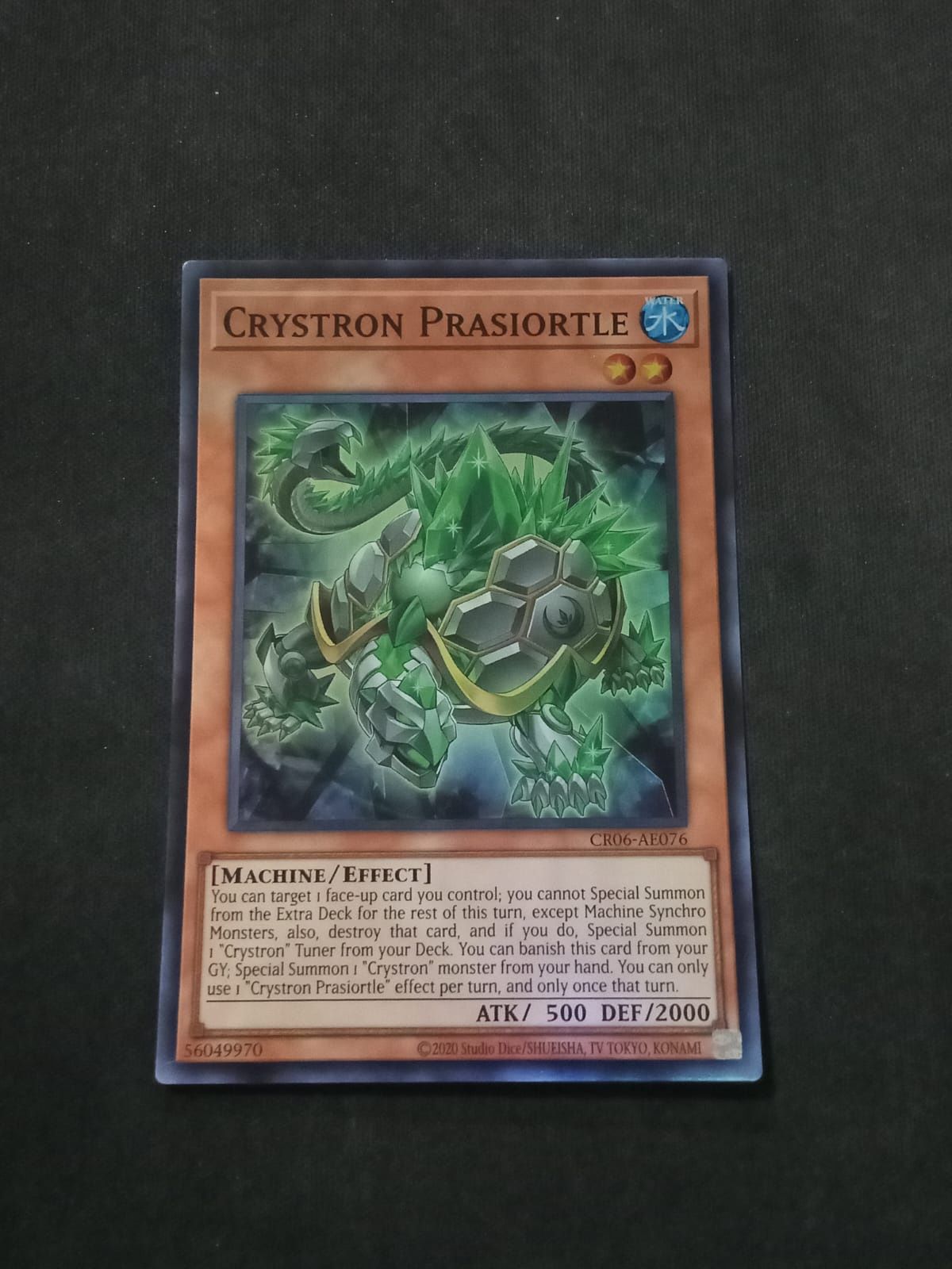 CR06-AE076 Crystron Prasiortle Super Rare
