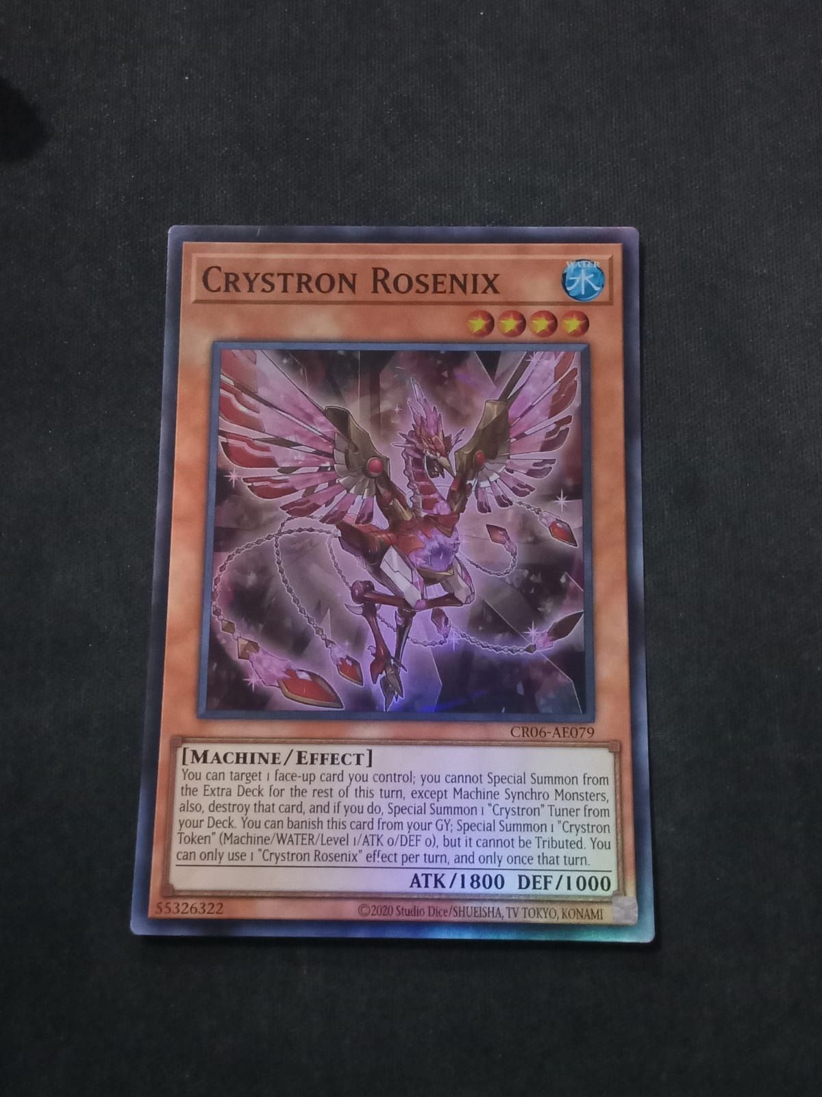 CR06-AE079 Crystron Rosenix Super Rare