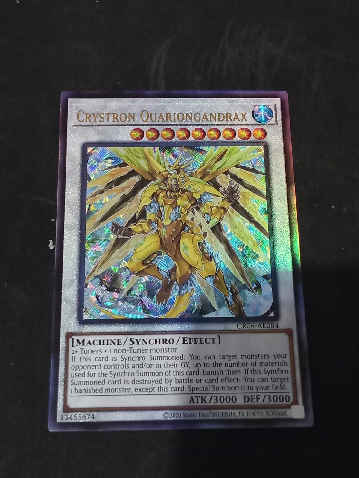 CR06-AE084 Crystron Quariongandrax Ultimate Rare