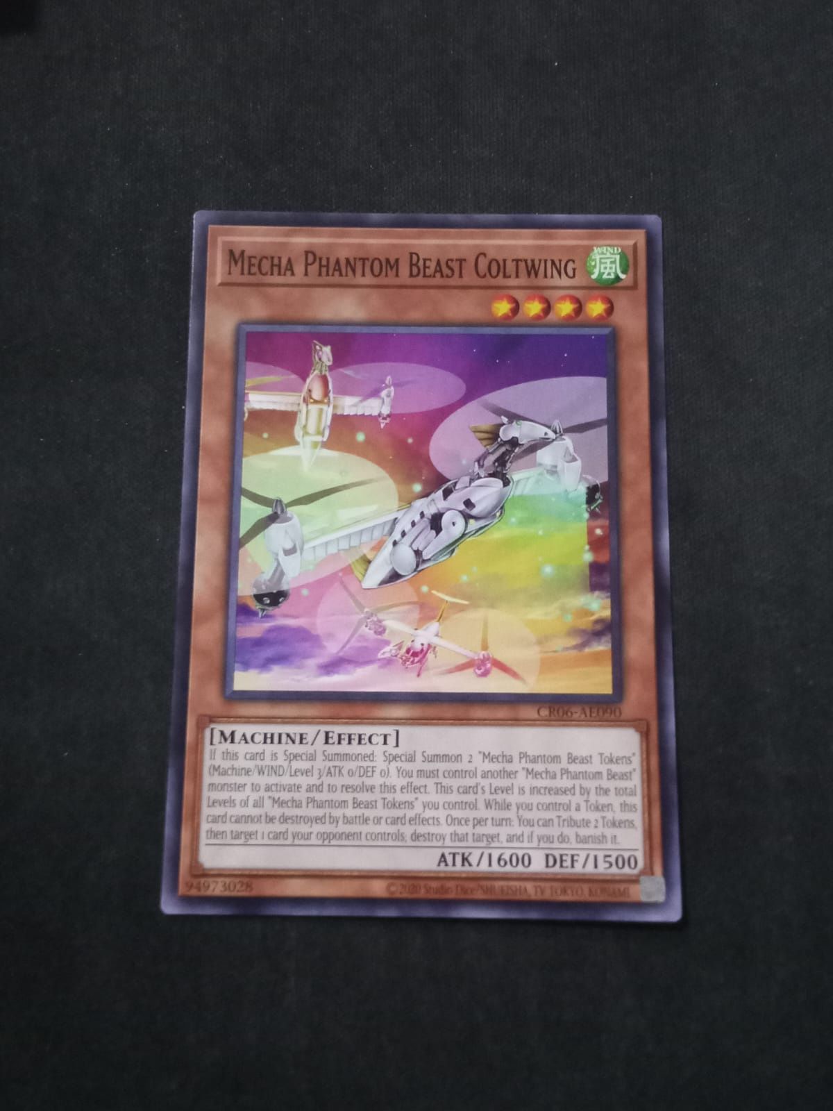 CR06-AE090 Mecha Phantom Beast Coltwing Common