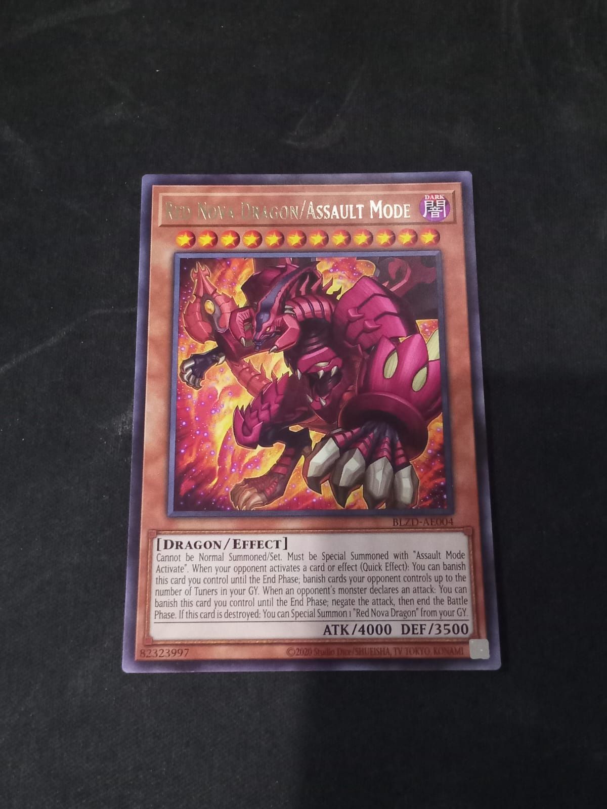 BLZD-AE004 Red Nova Dragon/Assault Mode Rare