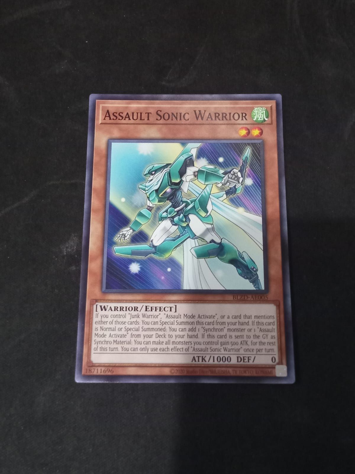 BLZD-AE005 Assault Sonic Warrior Common