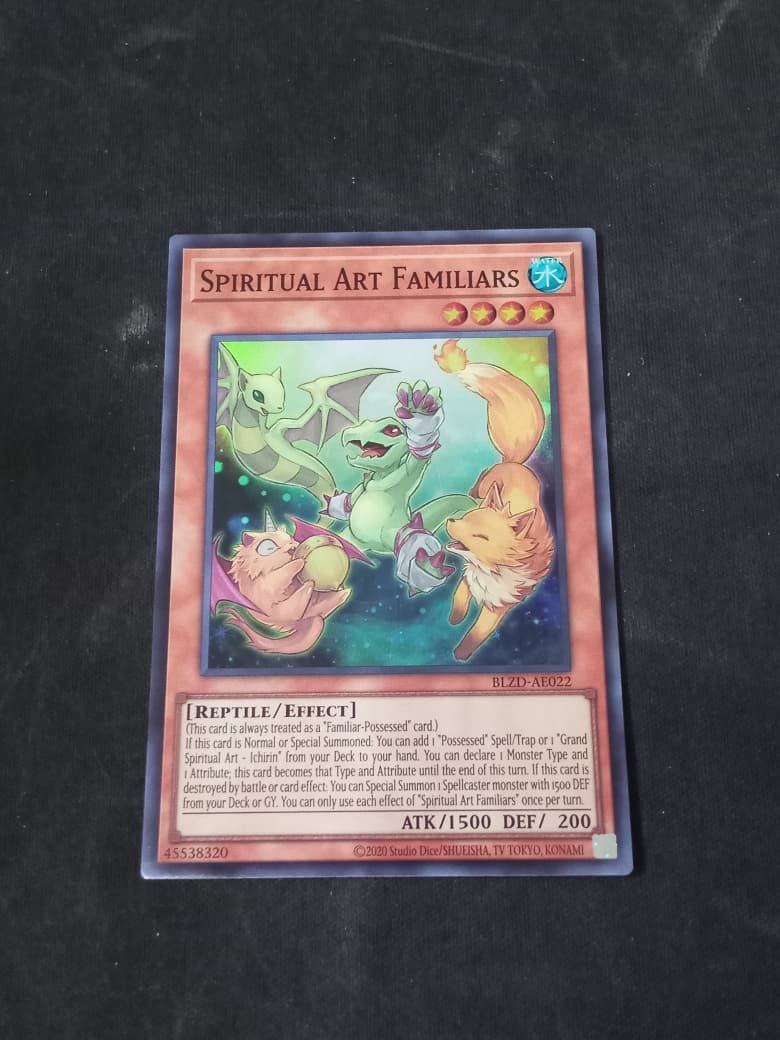 BLZD-AE022 Spiritual Art Familiars Super Rare