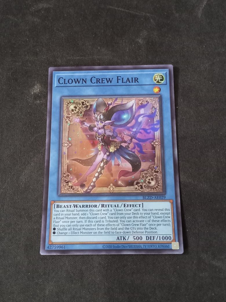 BLZD-AE029 Clown Crew Flair Super Rare