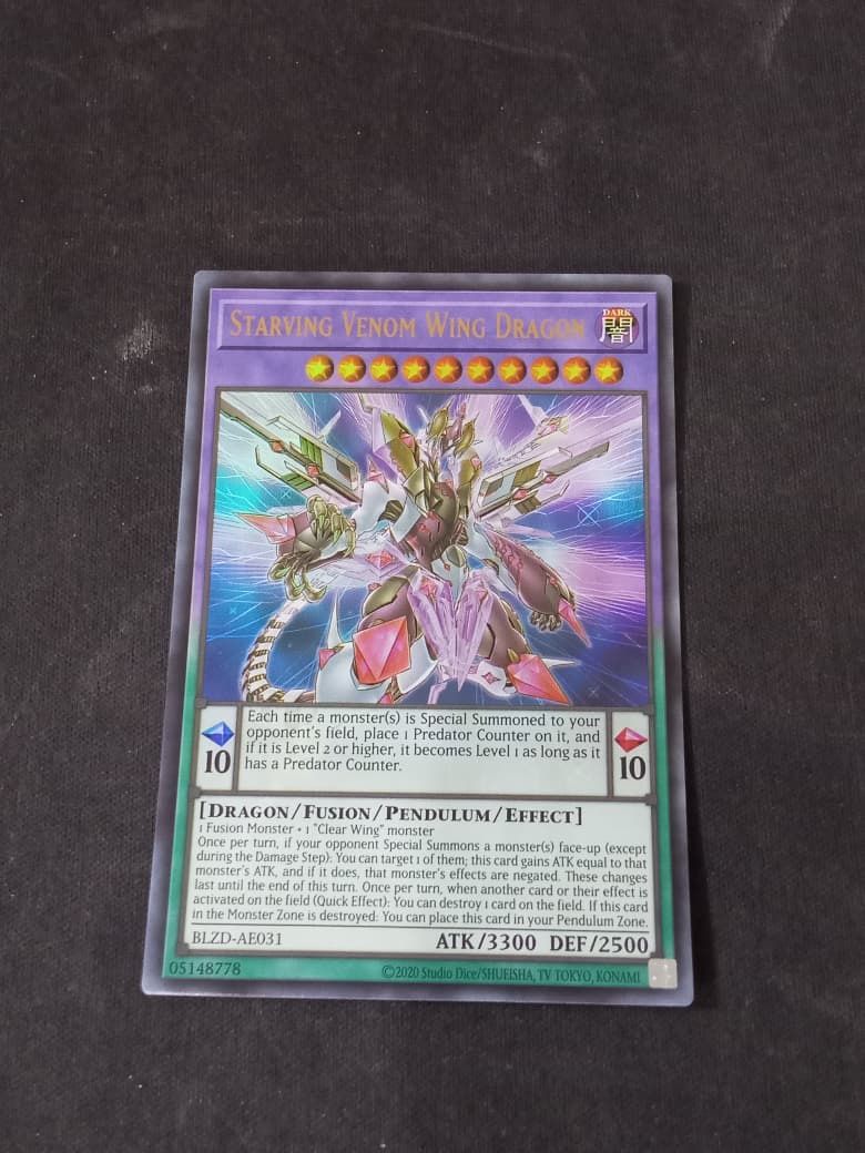 BLZD-AE031 Starving Venom Wing Dragon Ultra Rare