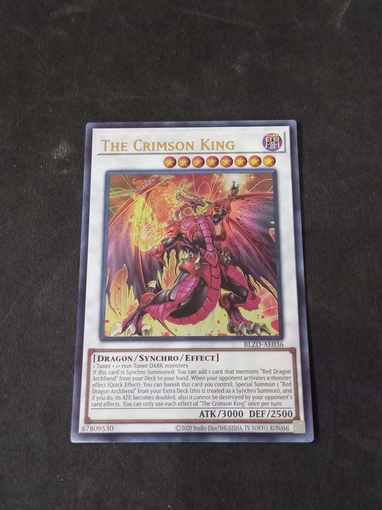 BLZD-AE036 The Crimson King Ultra Rare