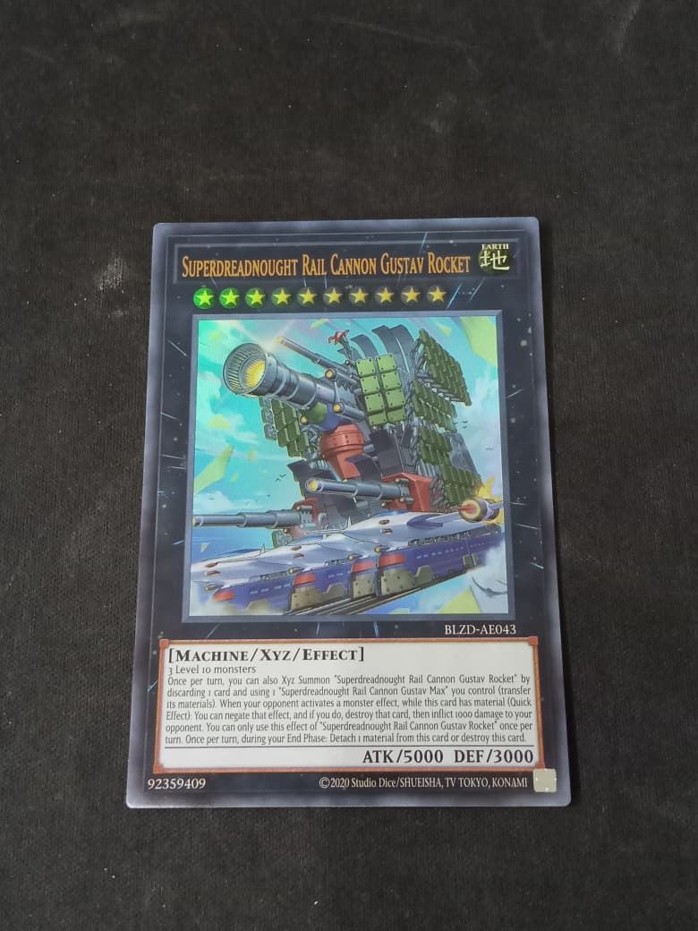 BLZD-AE043 Superdreadnought Rail Cannon Gustav Rocket Ultra Rare
