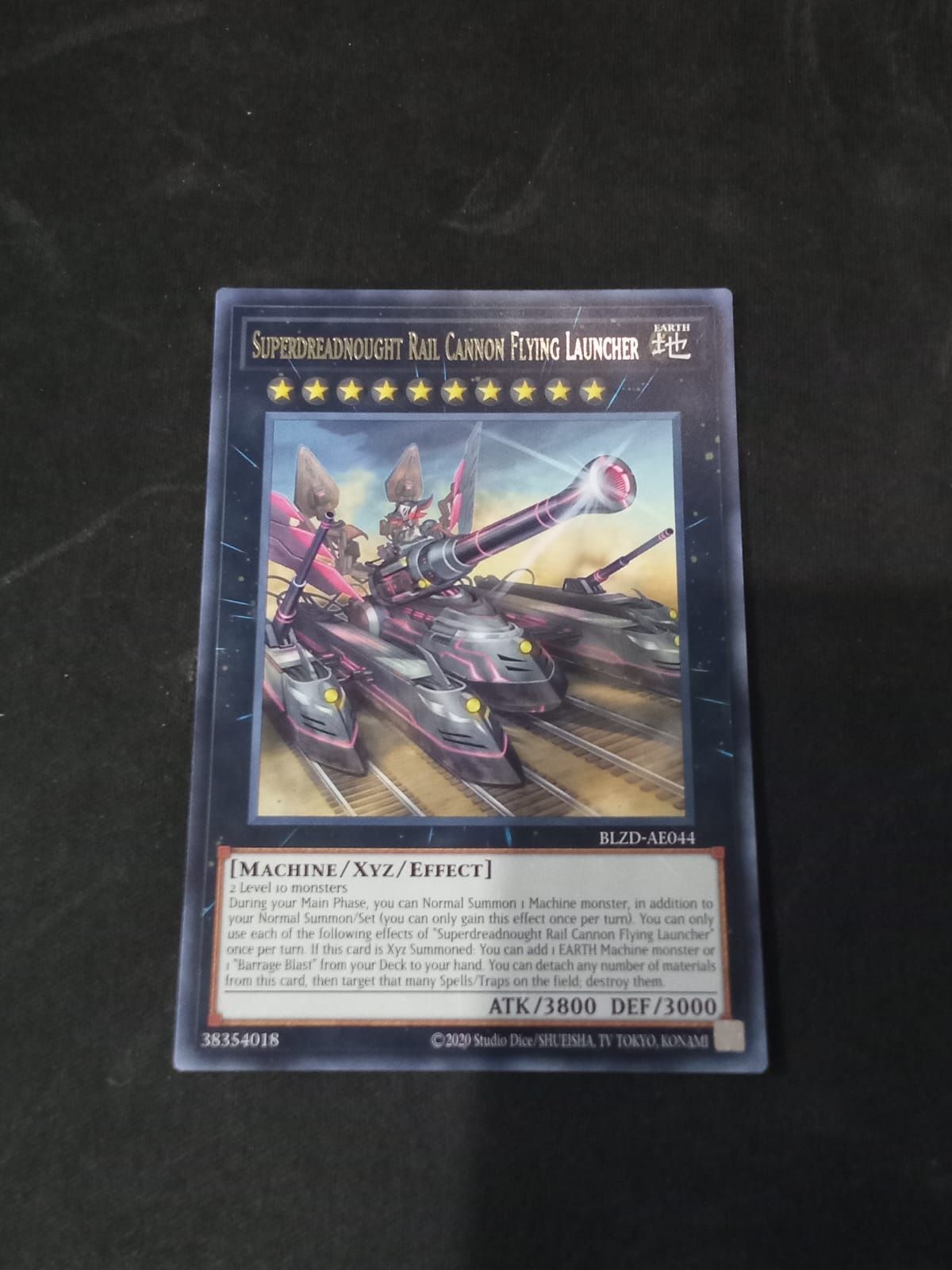 BLZD-AE044 Superdreadnought Rail Cannon Flying Launcher Rare