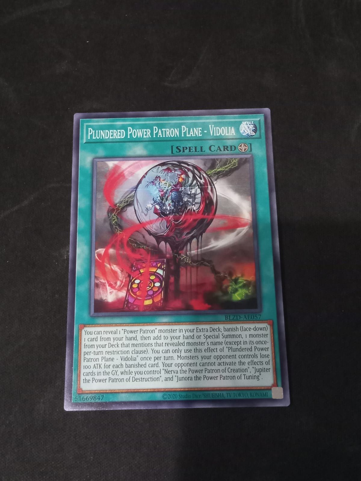 BLZD-AE057 Plundered Power Patron Plane - Vidolia Common