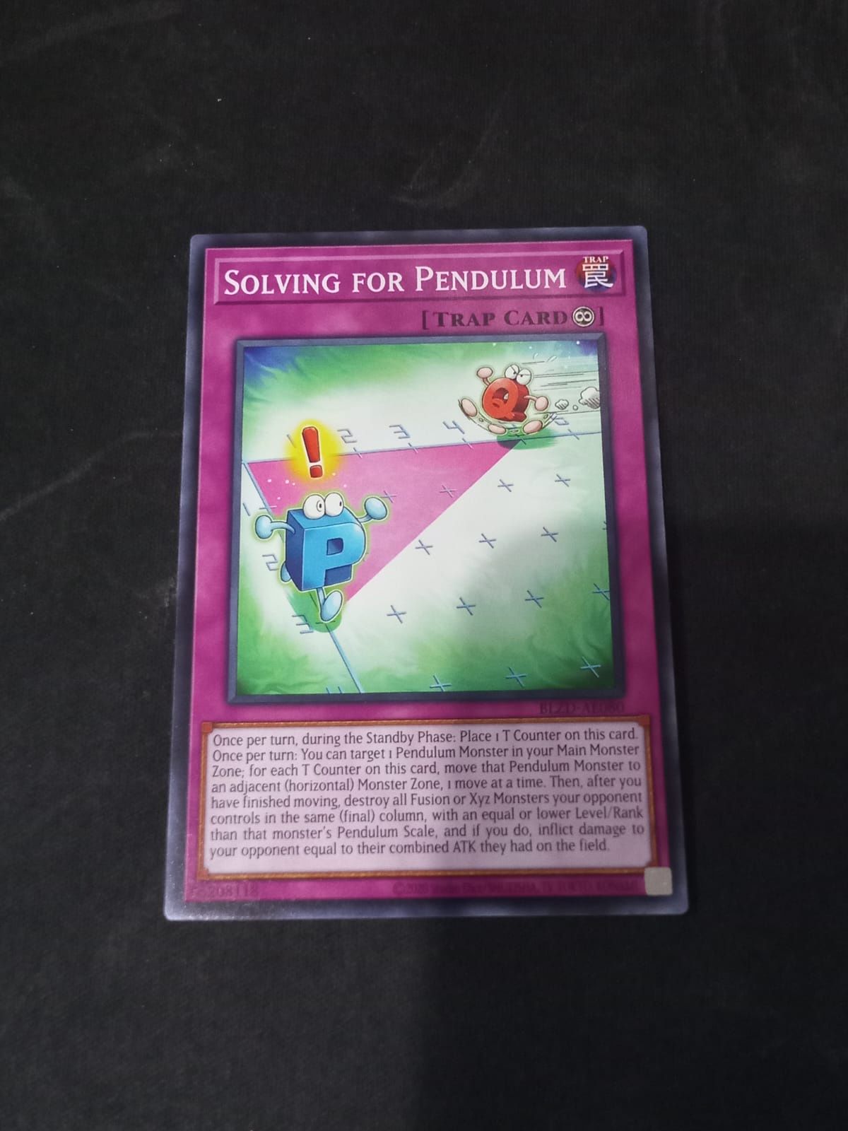 BLZD-AE080 Solving for Pendulum Common