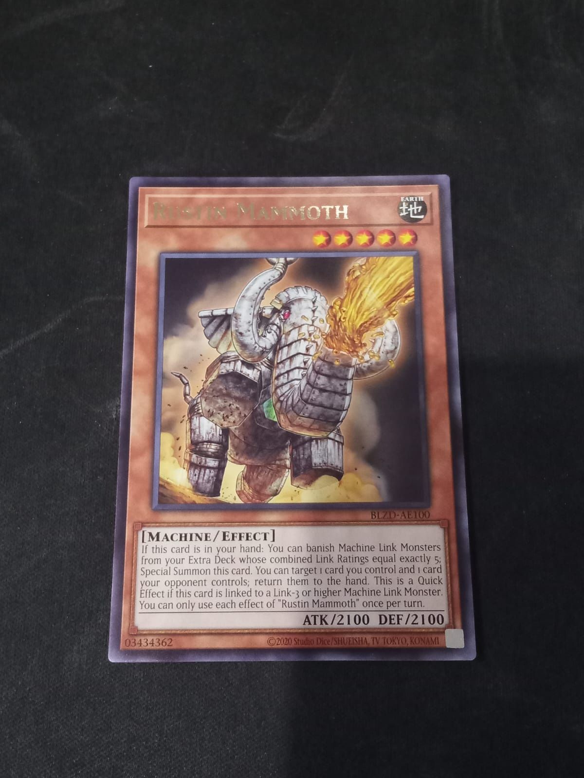 BLZD-AE100 Rustin Mammoth Rare