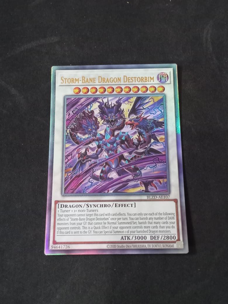 BLZD-AE107 Storm-Bane Dragon Destorbim Ultimate Rare