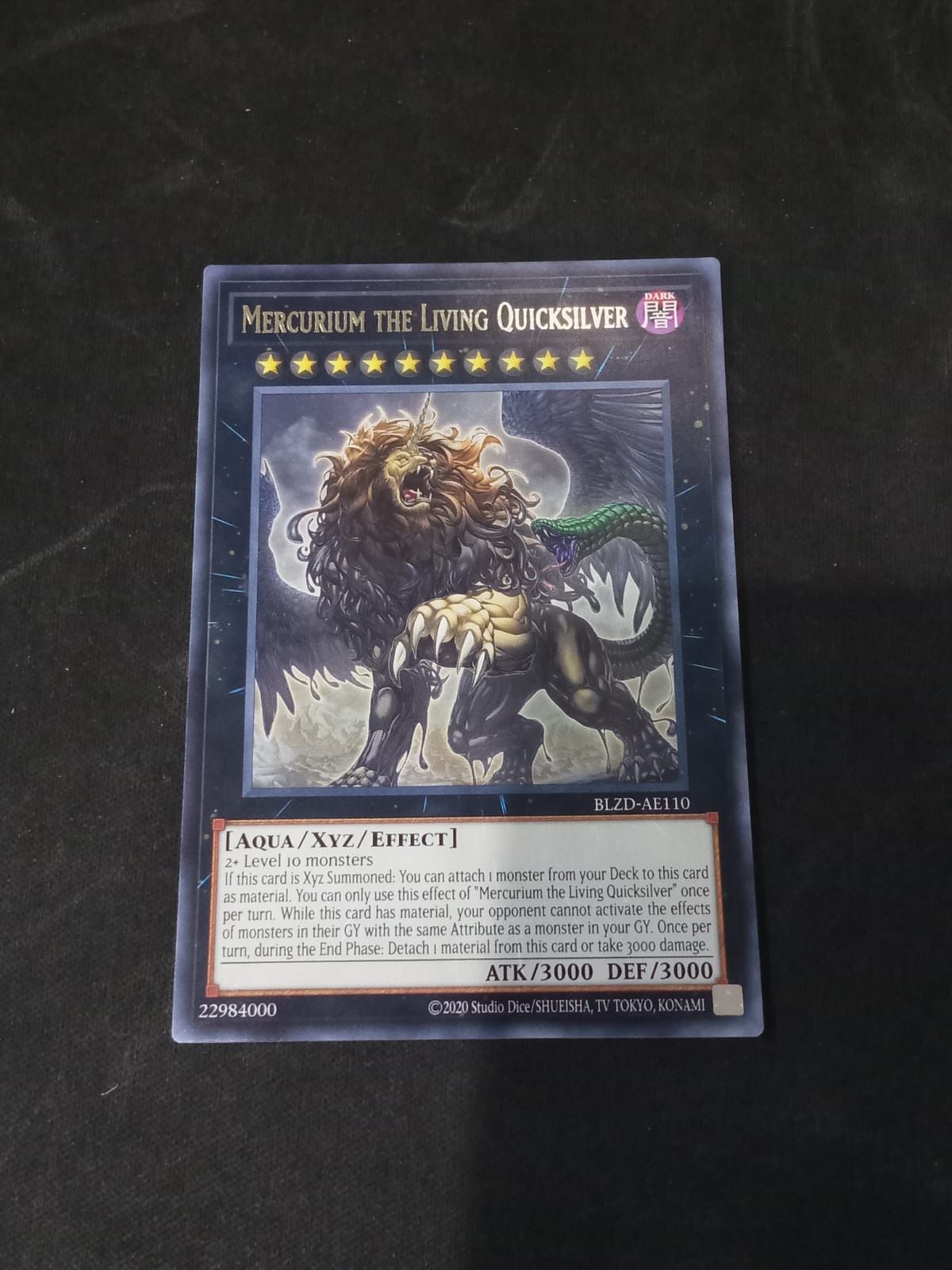 BLZD-AE110 Mercurium the Living Quicksilver Rare
