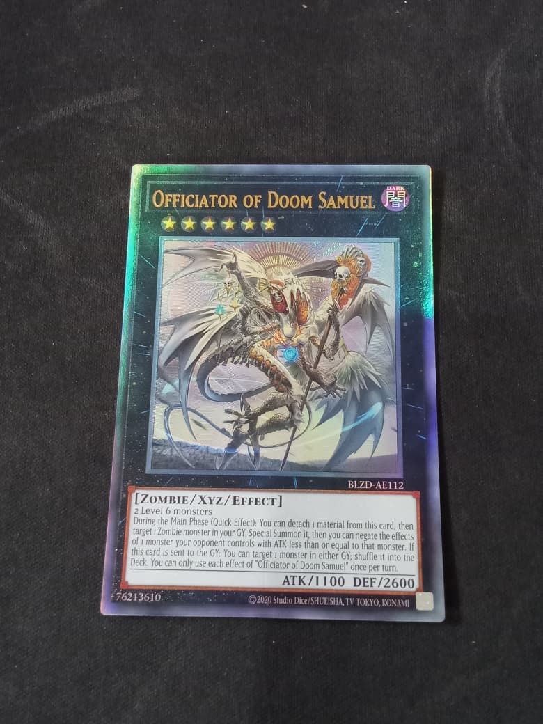 BLZD-AE112 Officiator of Doom Samuel Ultimate Rare