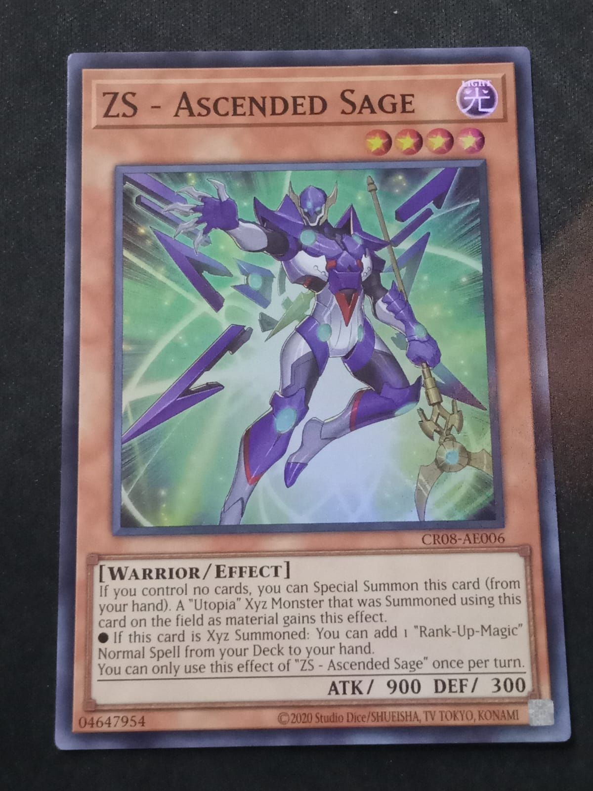 CR08-AE006 ZS - Ascended Sage Super Rare