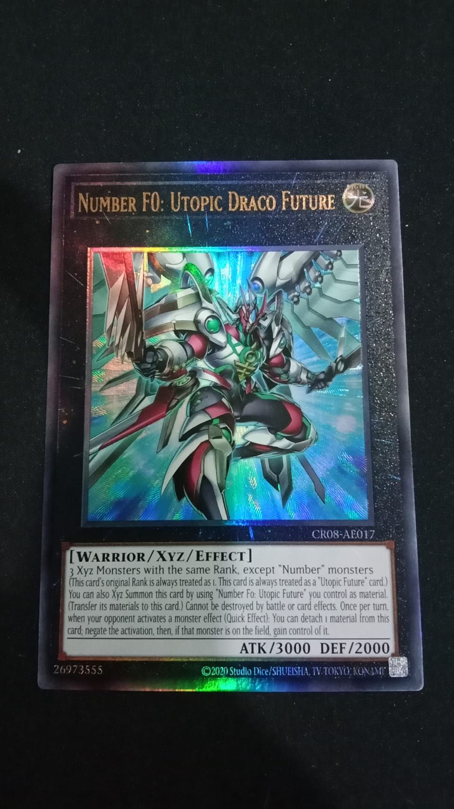CR08-AE017 Number F0: Utopic Draco Future Ultimate Rare