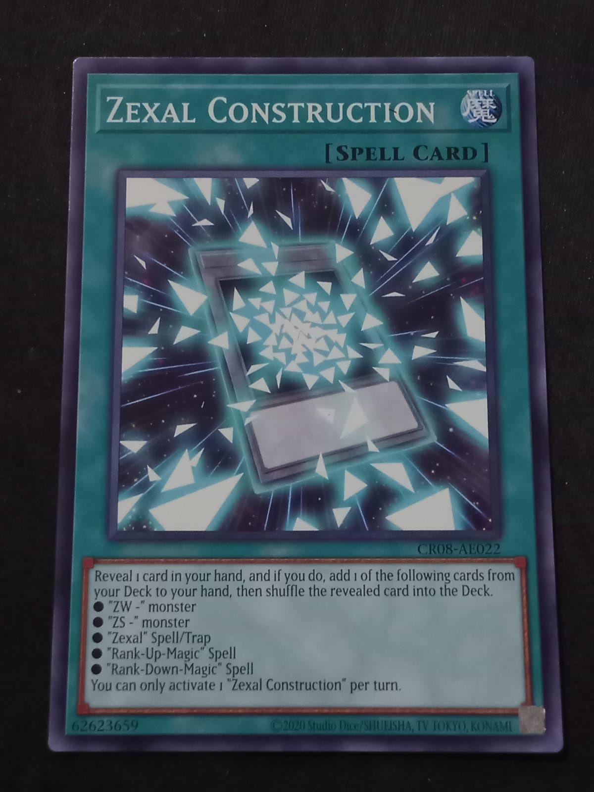 CR08-AE022 Zexal Construction Common