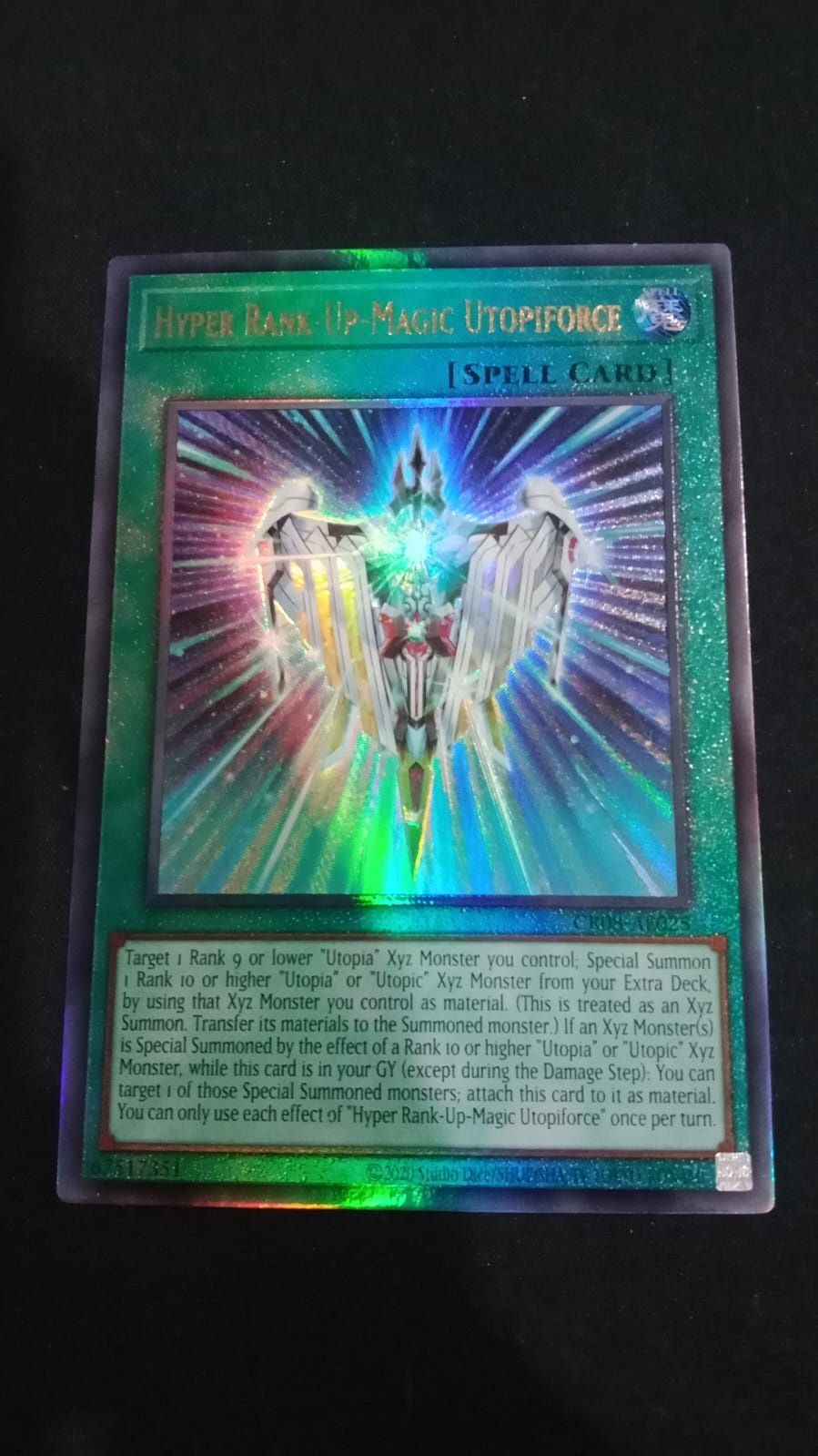 CR08-AE025 Hyper Rank-Up-Magic Utopiforce Ultimate Rare