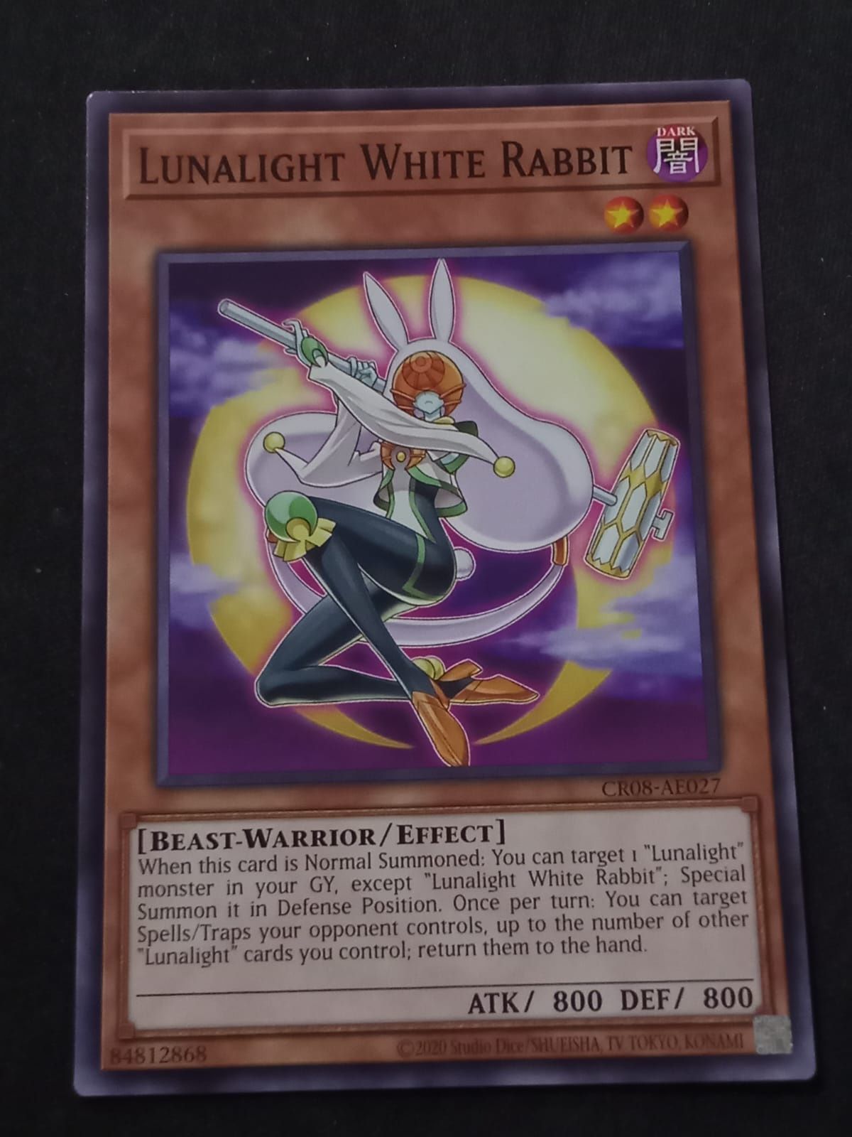 CR08-AE027 Lunalight White Rabbit Common