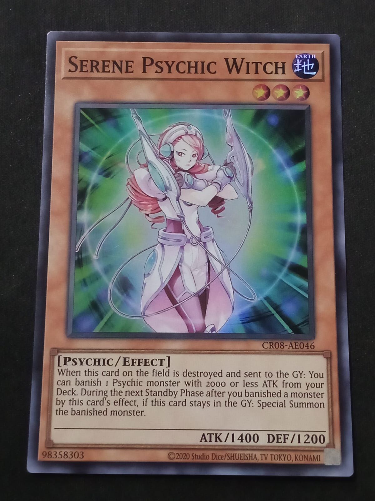 CR08-AE046 Serene Psychic Witch Super Rare