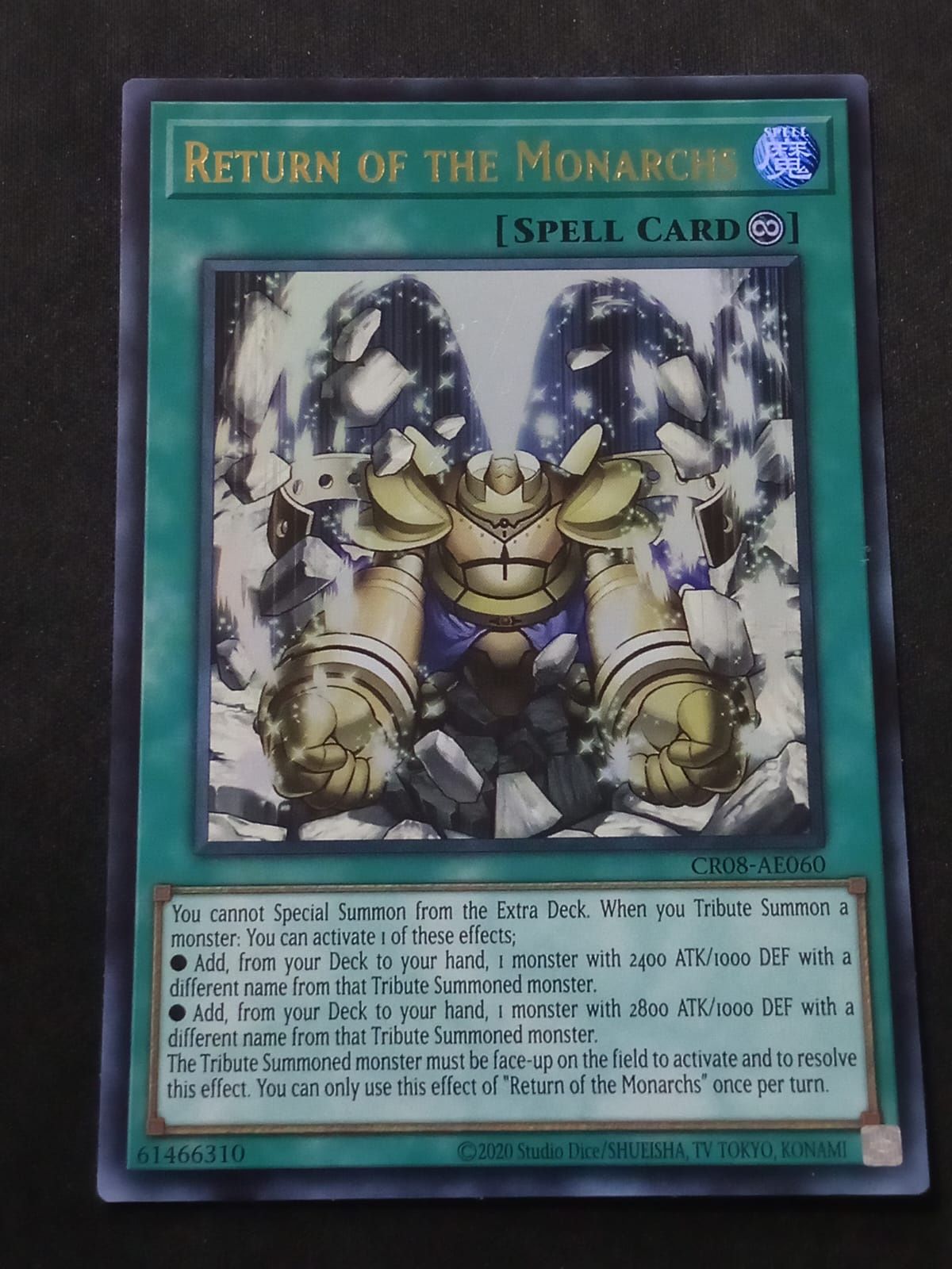 CR08-AE060 Return of the Monarchs Ultra Rare