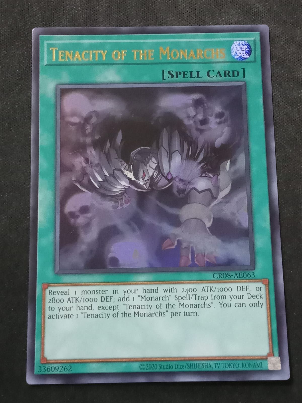 CR08-AE063 Tenacity of the Monarchs Ultra Rare
