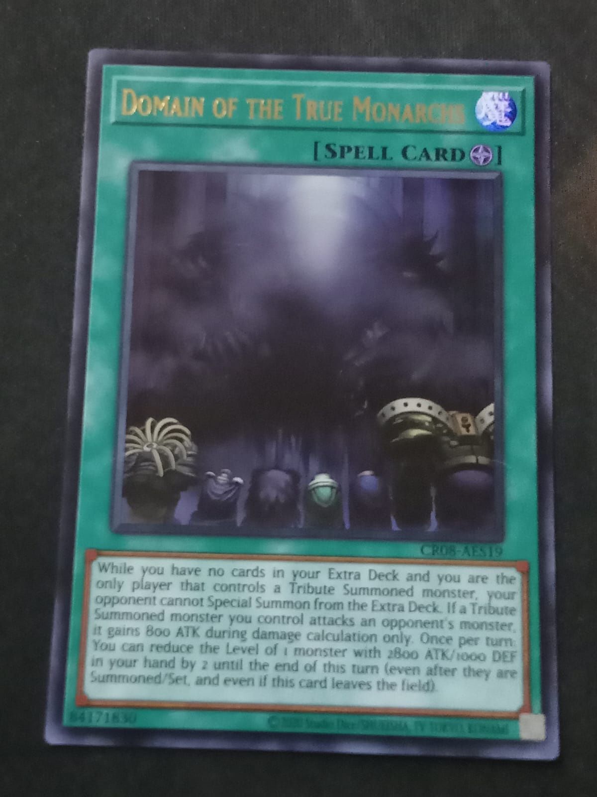 CR08-AE064 Domain of the True Monarchs Ultra Rare