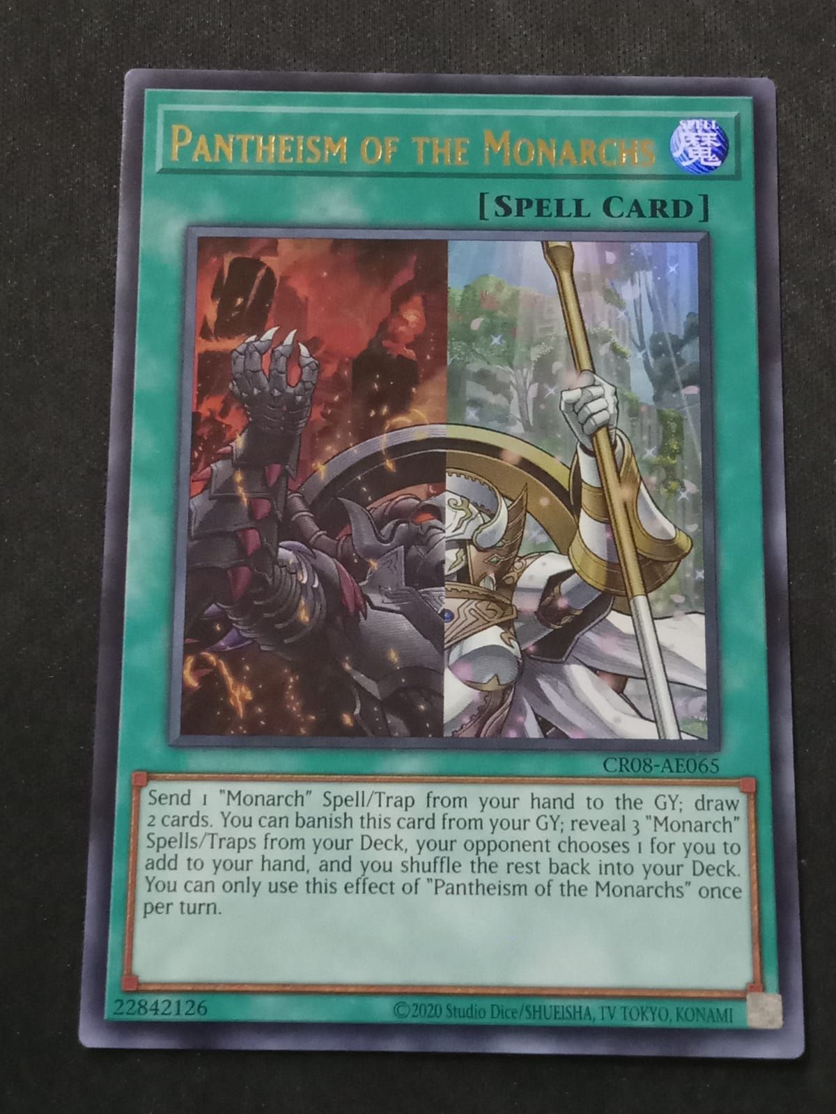 CR08-AE065 Pantheism of the Monarchs Ultra Rare