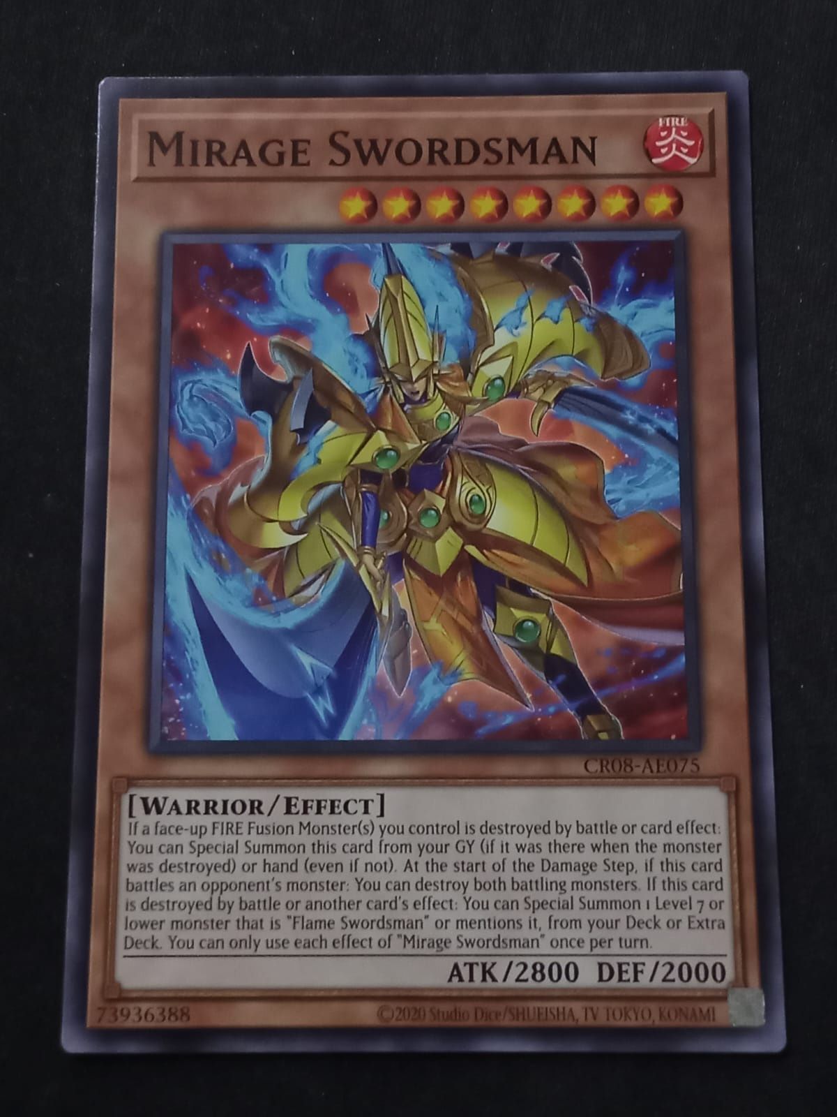 CR08-AE075 Mirage Swordsman Common