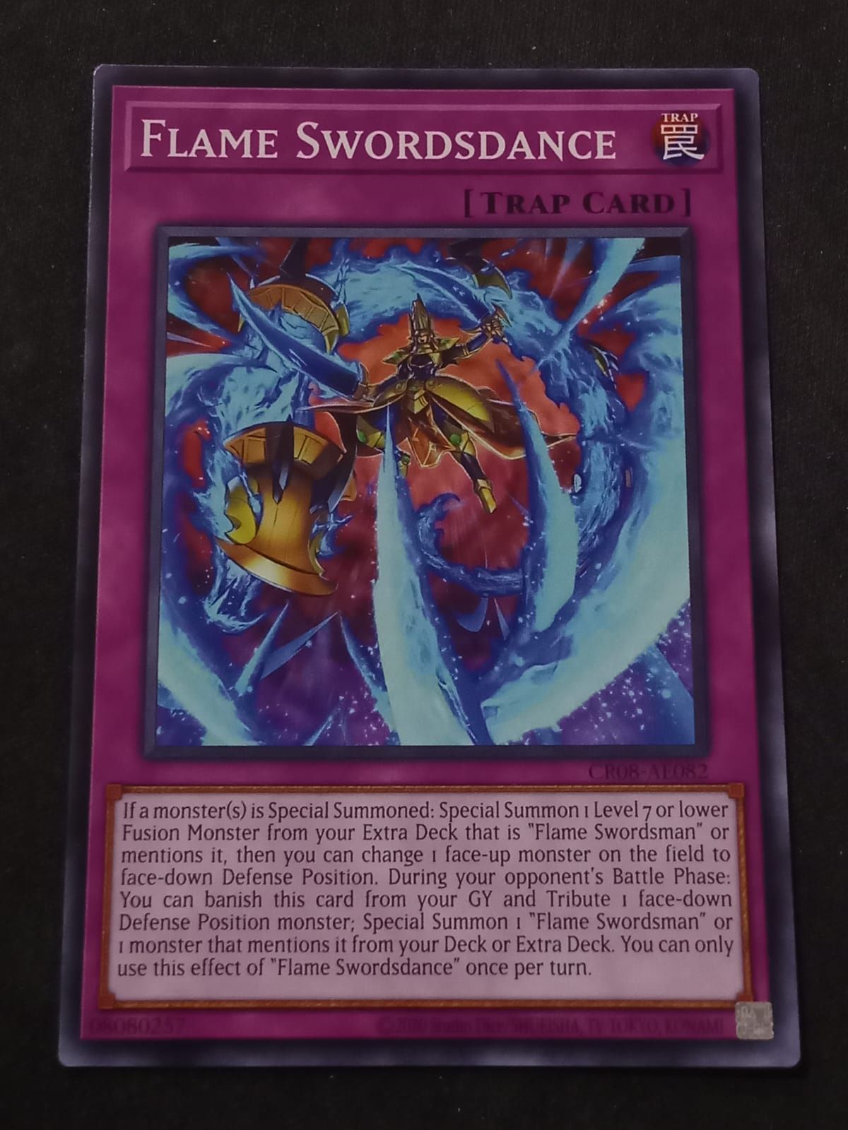 CR08-AE082 Flame Swordsdance Common