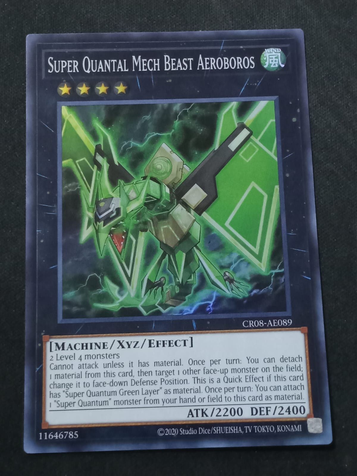 CR08-AE089 Super Quantal Mech Beast Aeroboros Super Rare