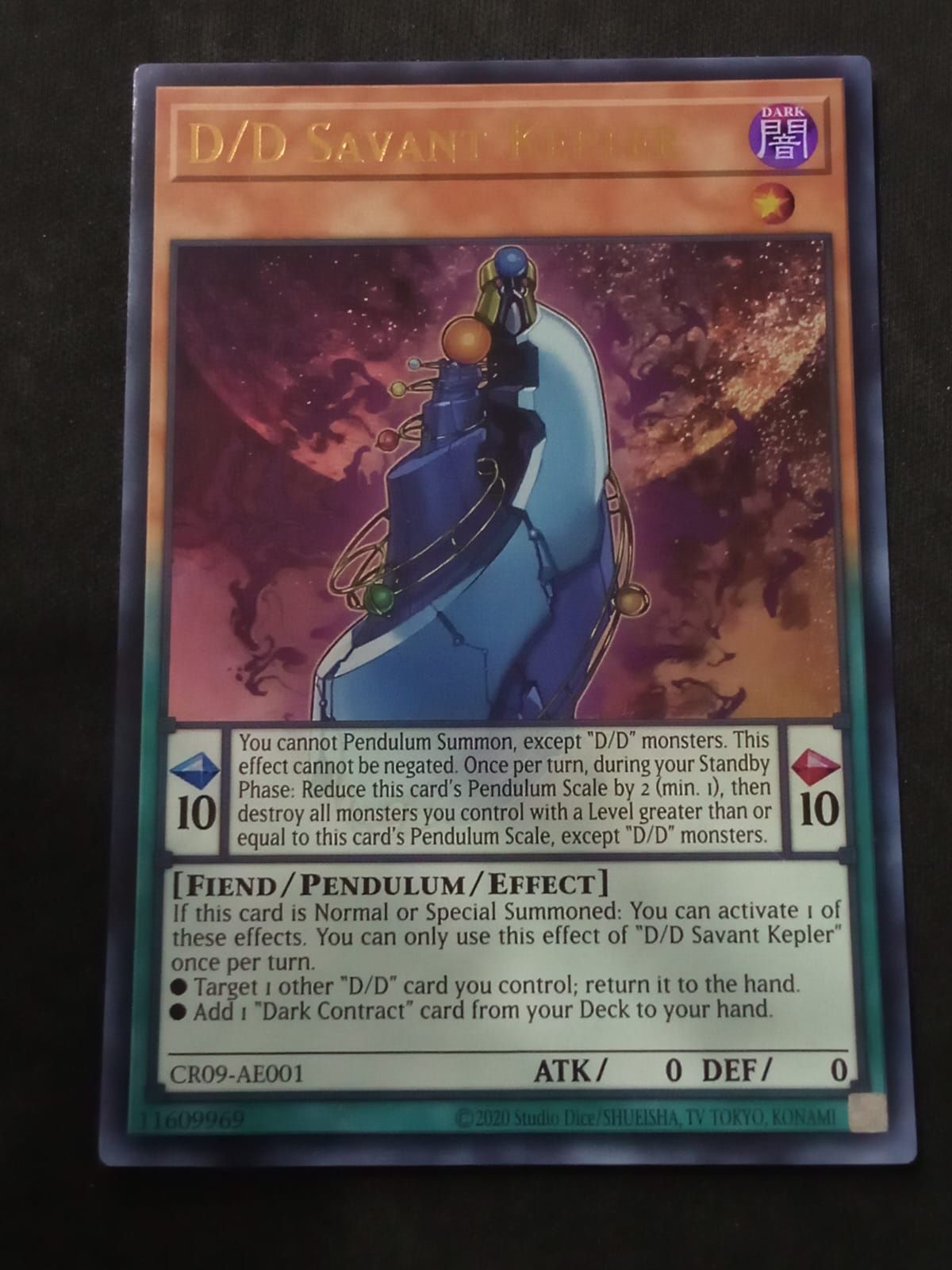 CR09-AE001 D/D Savant Kepler Ultra Rare