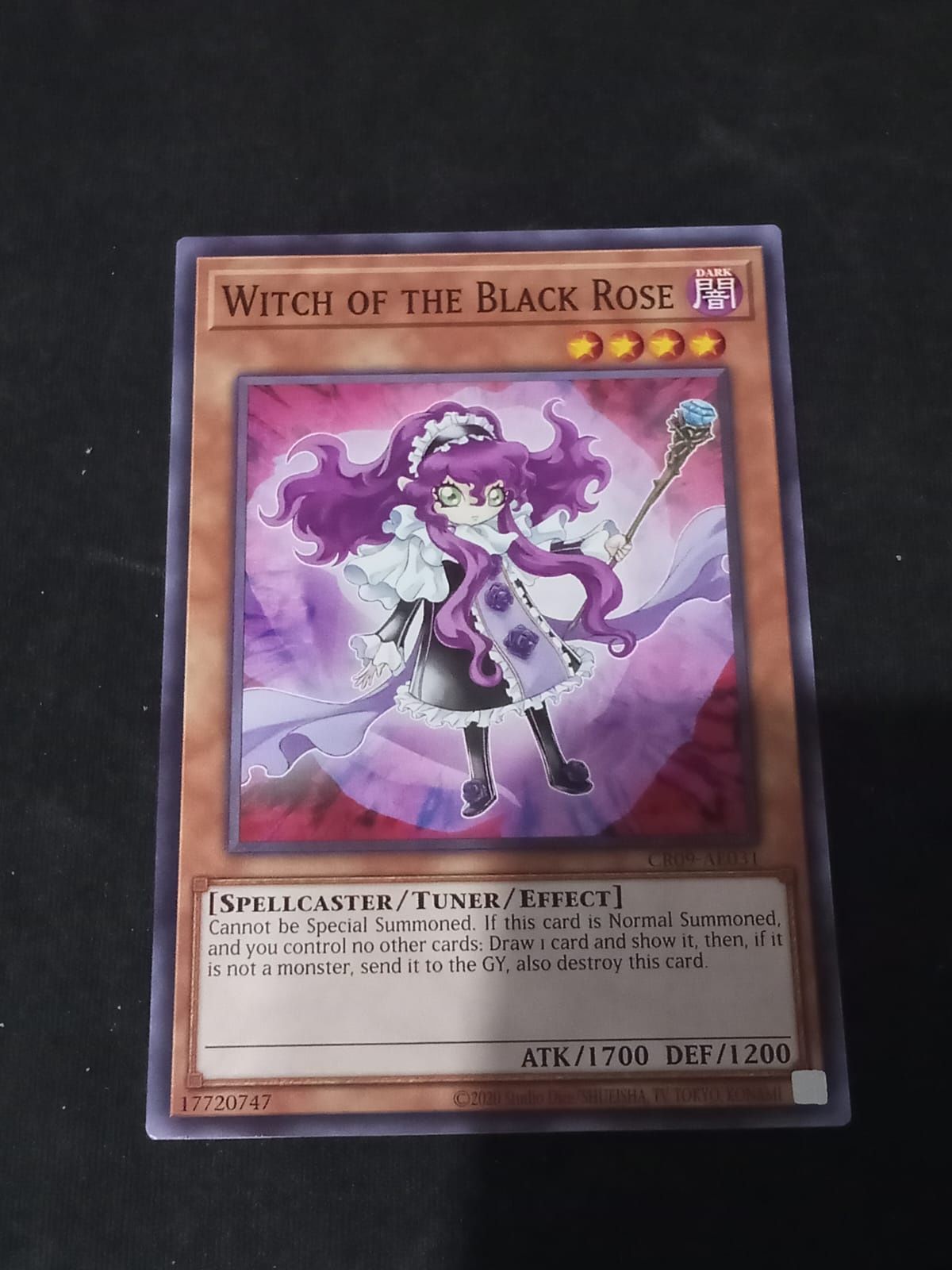 CR09-AE031 Witch of the Black Rose Common