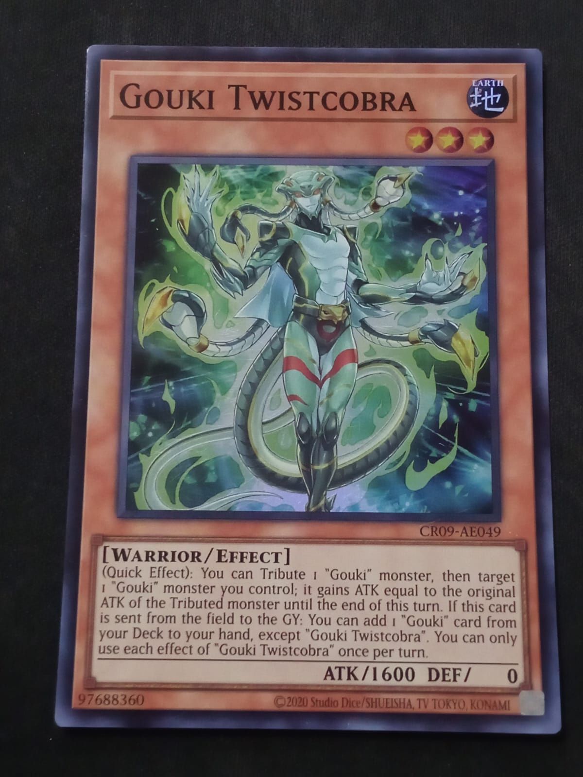 CR09-AE049 Gouki Twistcobra Super Rare